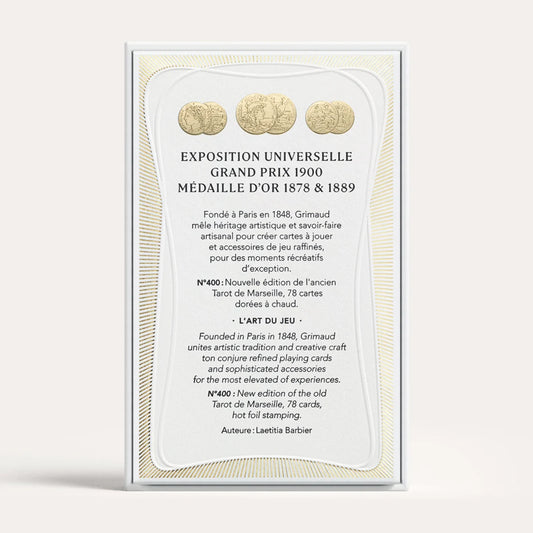 N°400 : Nouvelle édition de l’ancien Tarot de Marseille (Français) Grimaud