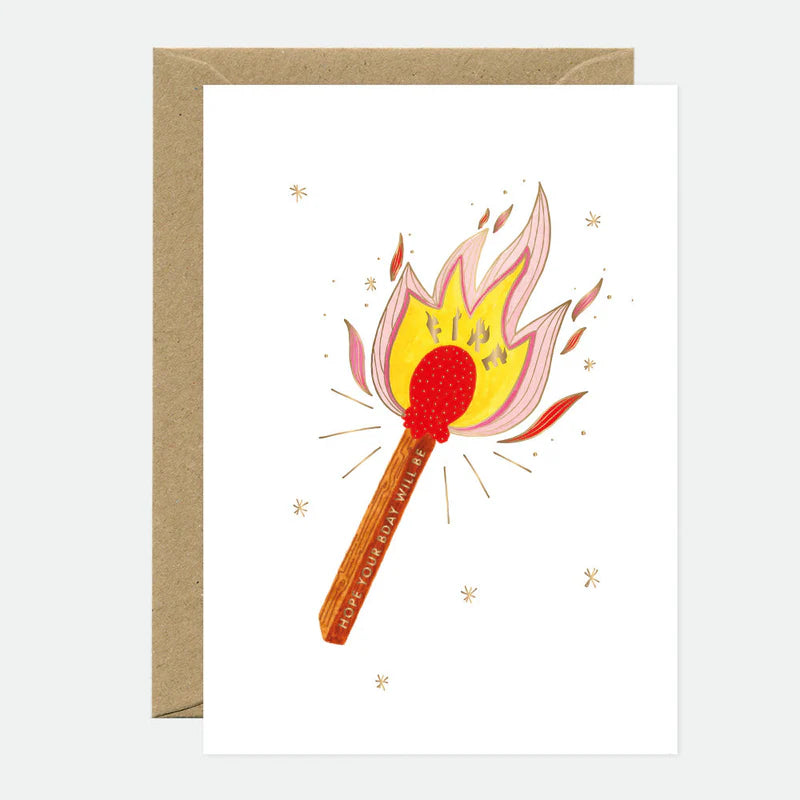 Fire Match - Carte de voeux