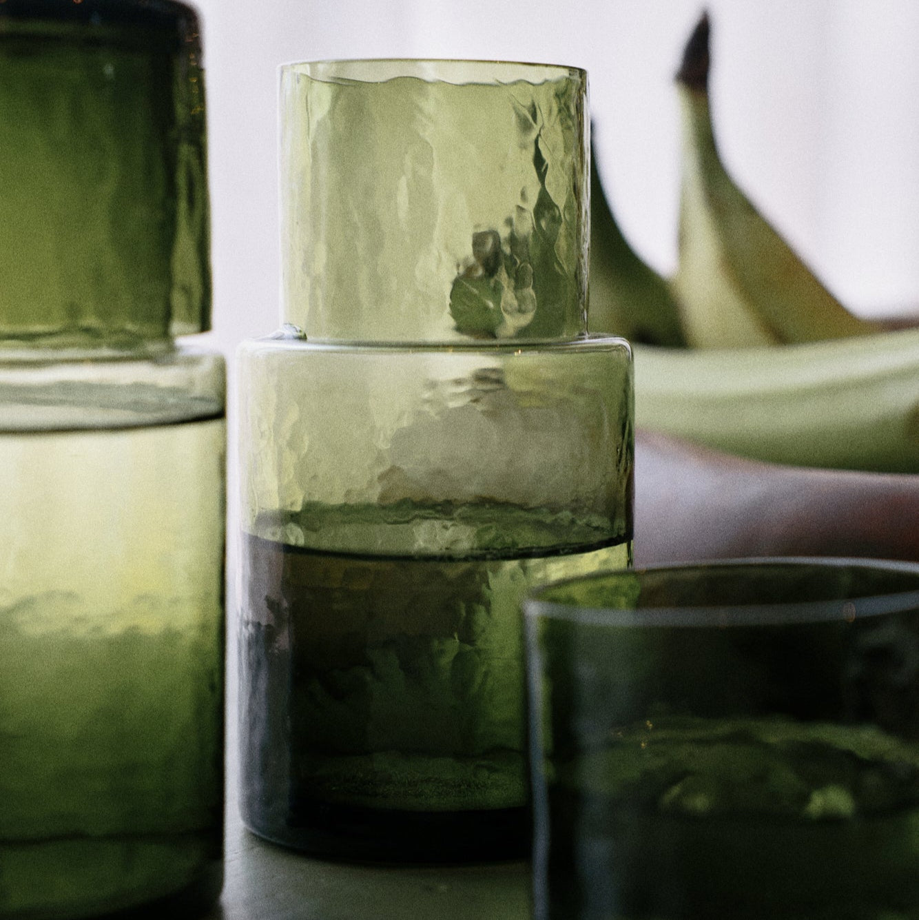 Carafe tube olive