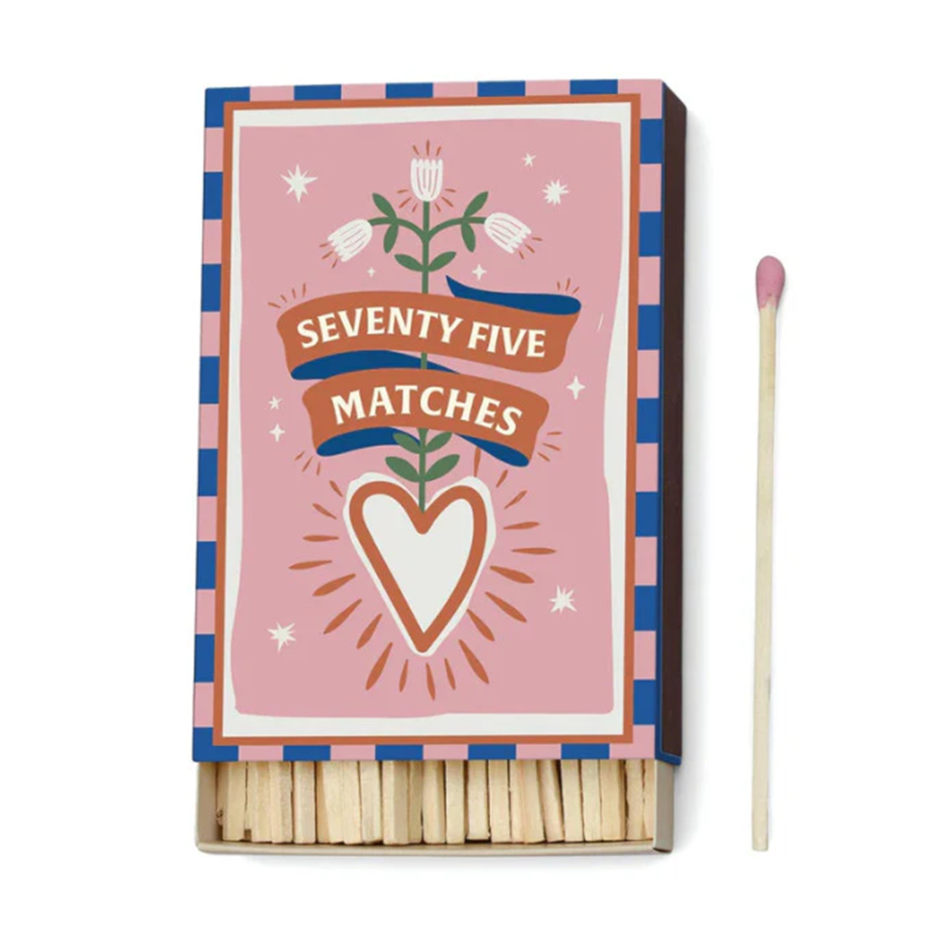 Allumettes Hearts pink
