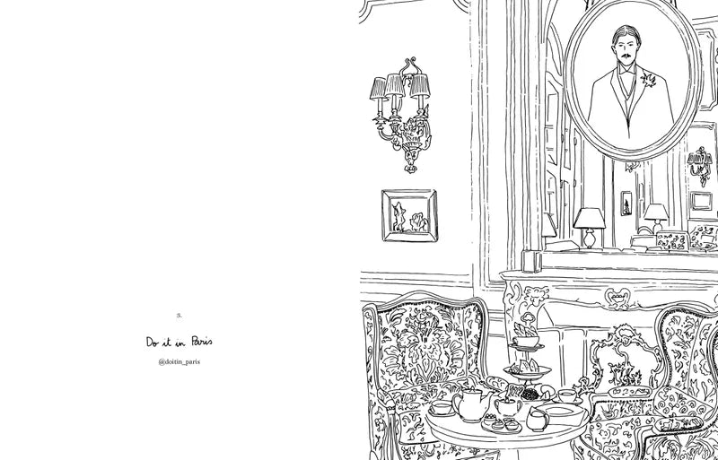 CAHIER DE COLORIAGES - Paris - Zoé de las Cases