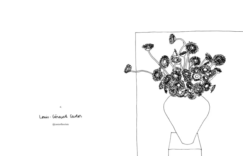 CAHIER DE COLORIAGES - Fleurs - Zoé de las Cases