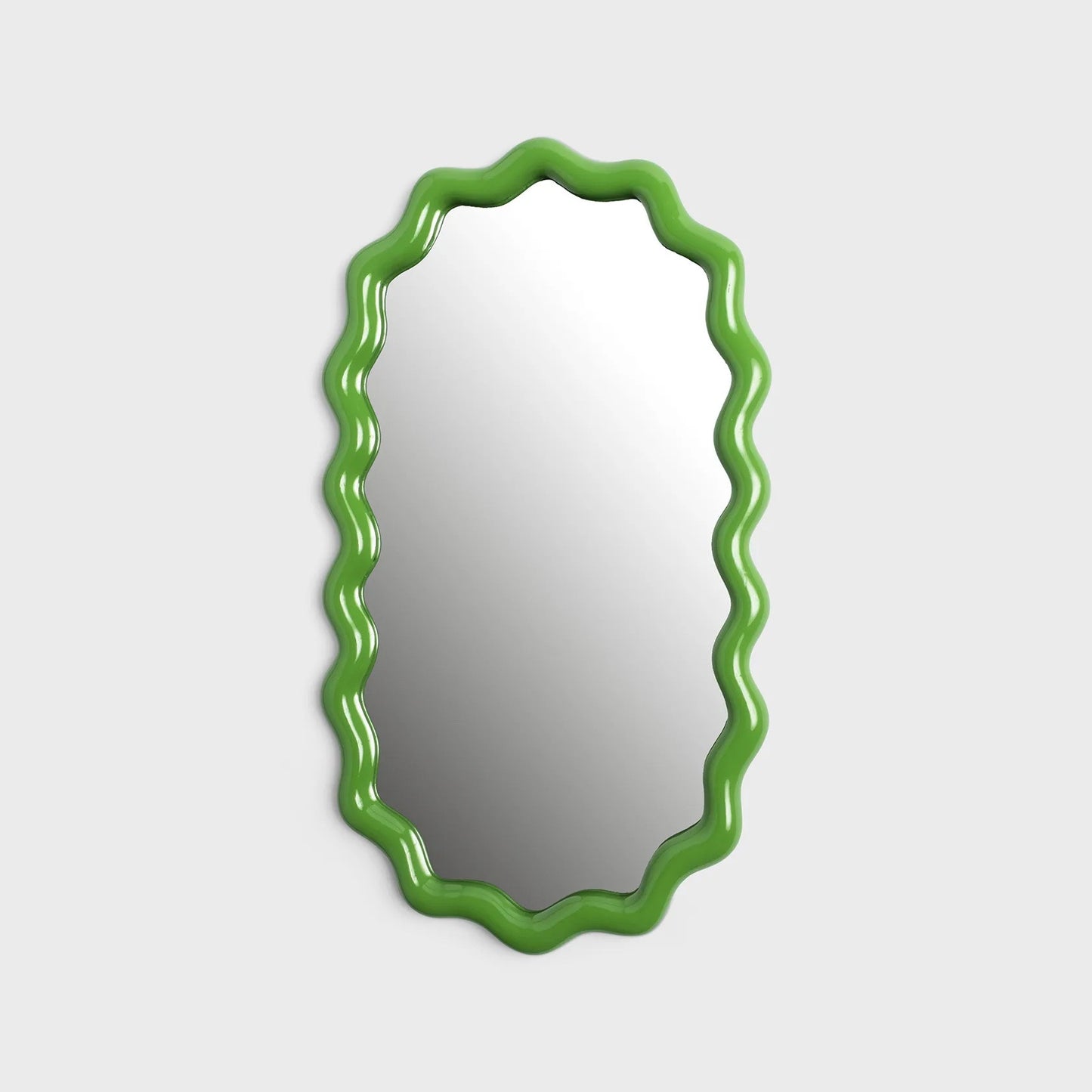 Miroir Zigzag vert