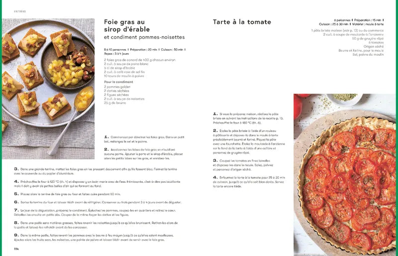 Livre de recettes - Cuisine française