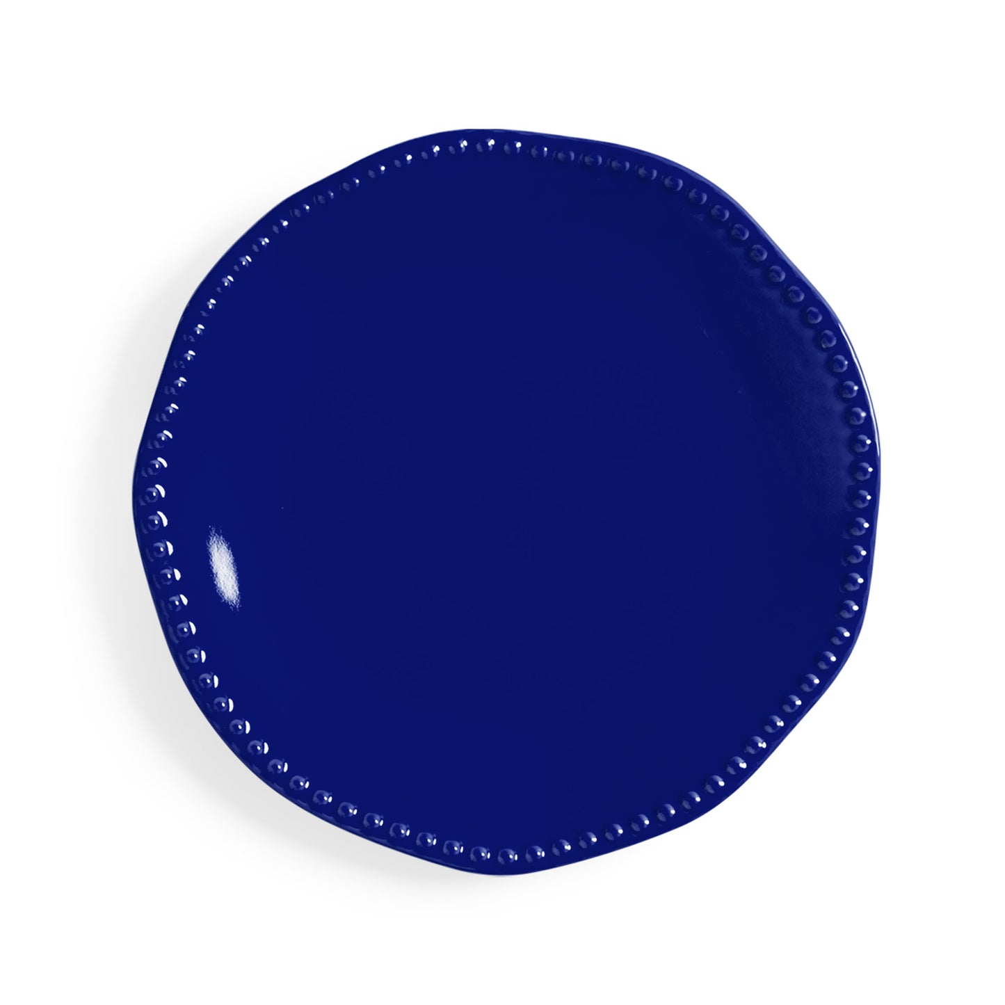 Assiette bleue set de 2