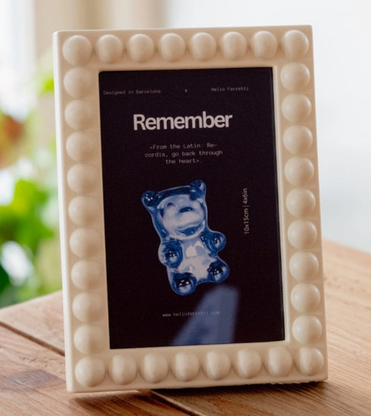 CADRE PHOTO MÉMOIRE BEIGE