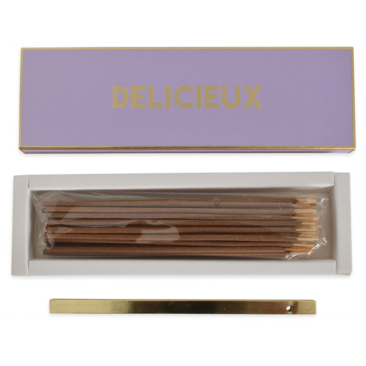 Encens bâtonnets Delicieux lavande avec support