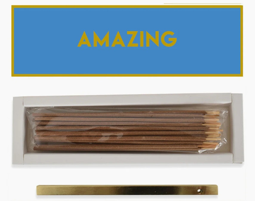 Encens bâtonnets Amazing océan avec support