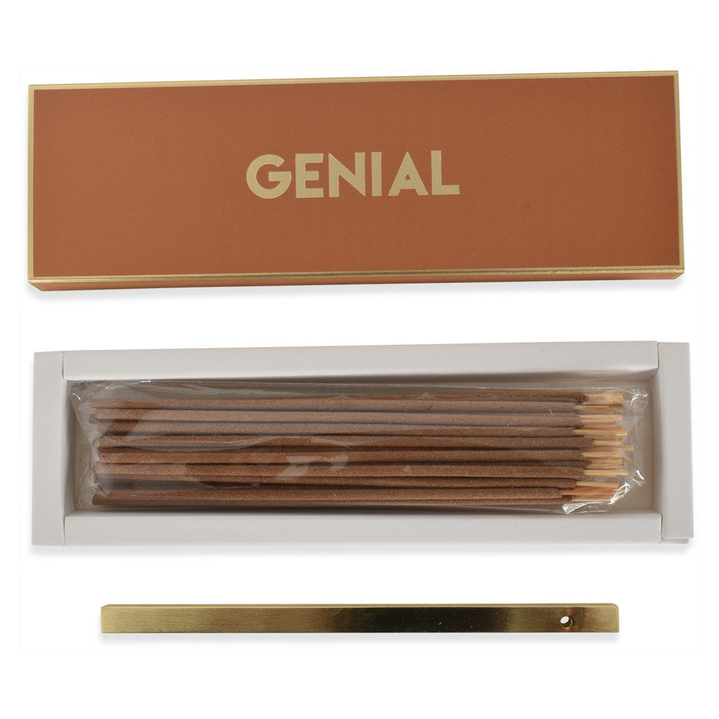 Encens bâtonnets Genial bois de santal avec support