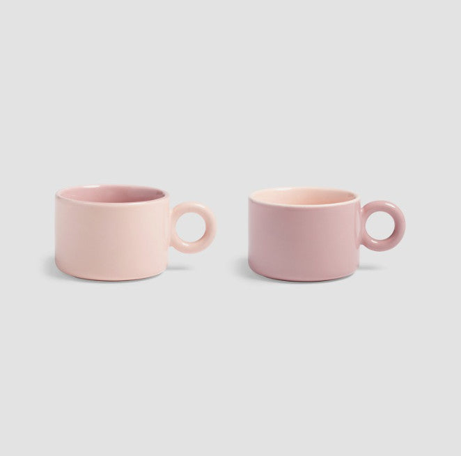 Mug Chiquito rose set de 2