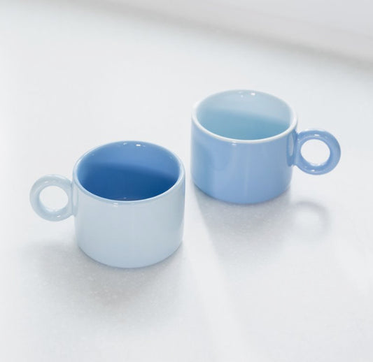 Mug Chiquito bleu set de 2