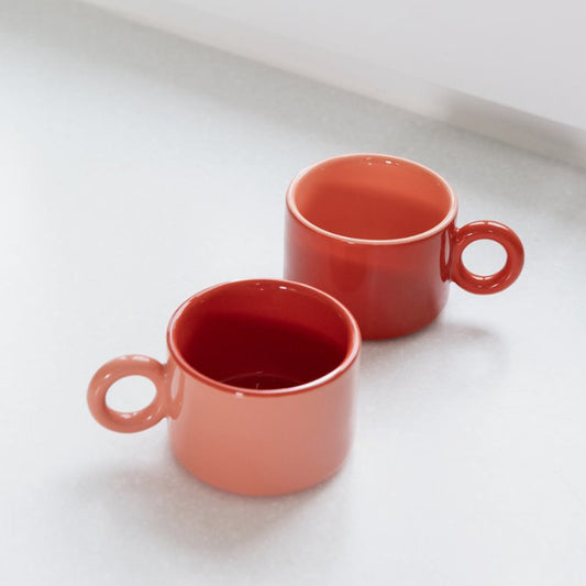 Mug Chiquito rouge set de 2