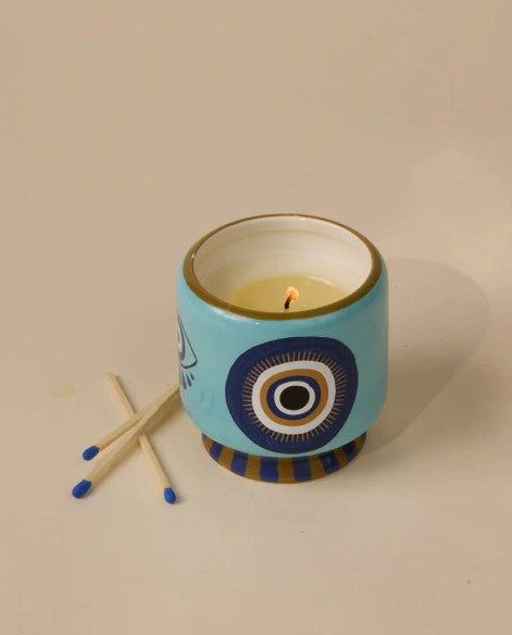 Bougie Adopo oeil - Encens fumé