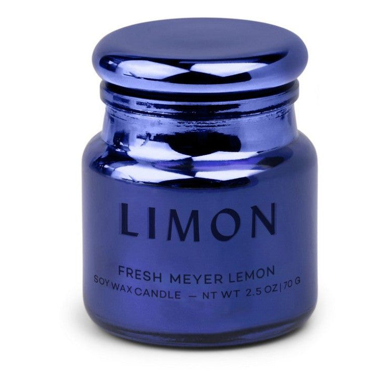 Bougie vert chromé - Meyer Lemon