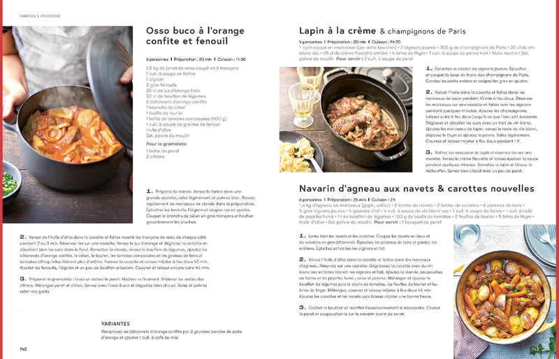 Livre de recettes - Cuisine française