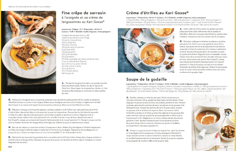 Livre de recettes - Cuisine française