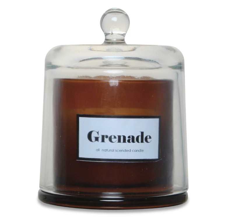 Bougie cloche grenade