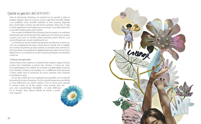 LIVRE - Mes collages avec Pamela Carbonell