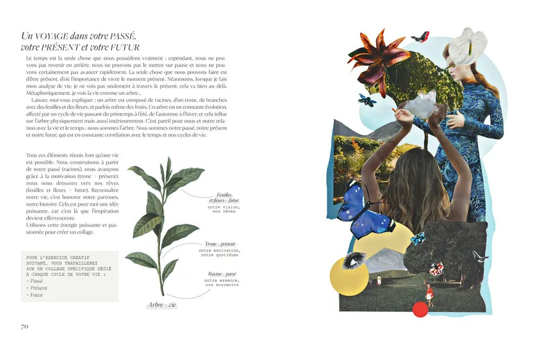 LIVRE - Mes collages avec Pamela Carbonell