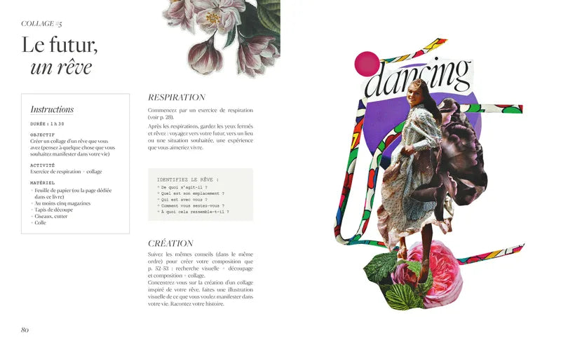 LIVRE - Mes collages avec Pamela Carbonell