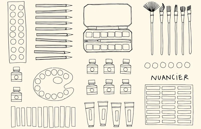 CAHIER DE COLORIAGES - Cabanes - Zoé de las Cases