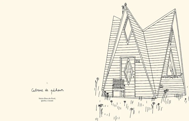 CAHIER DE COLORIAGES - Cabanes - Zoé de las Cases