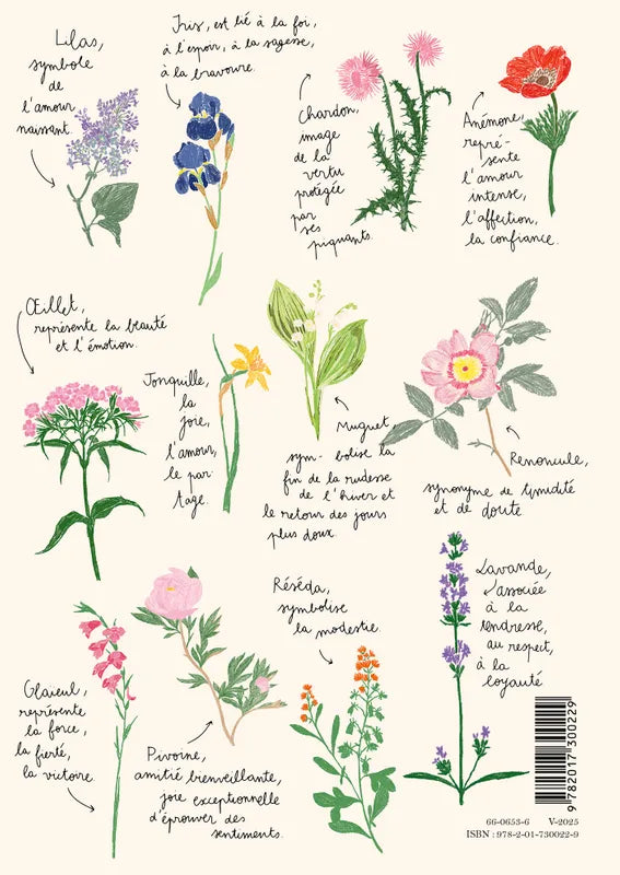 A4 Flower Notebook - Zoé de Las Cases