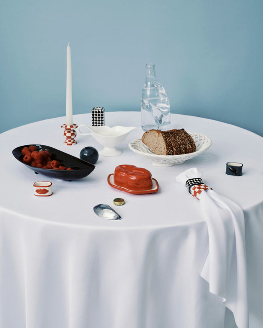 Panier Salvador blanc - Les Objets Mouleversants