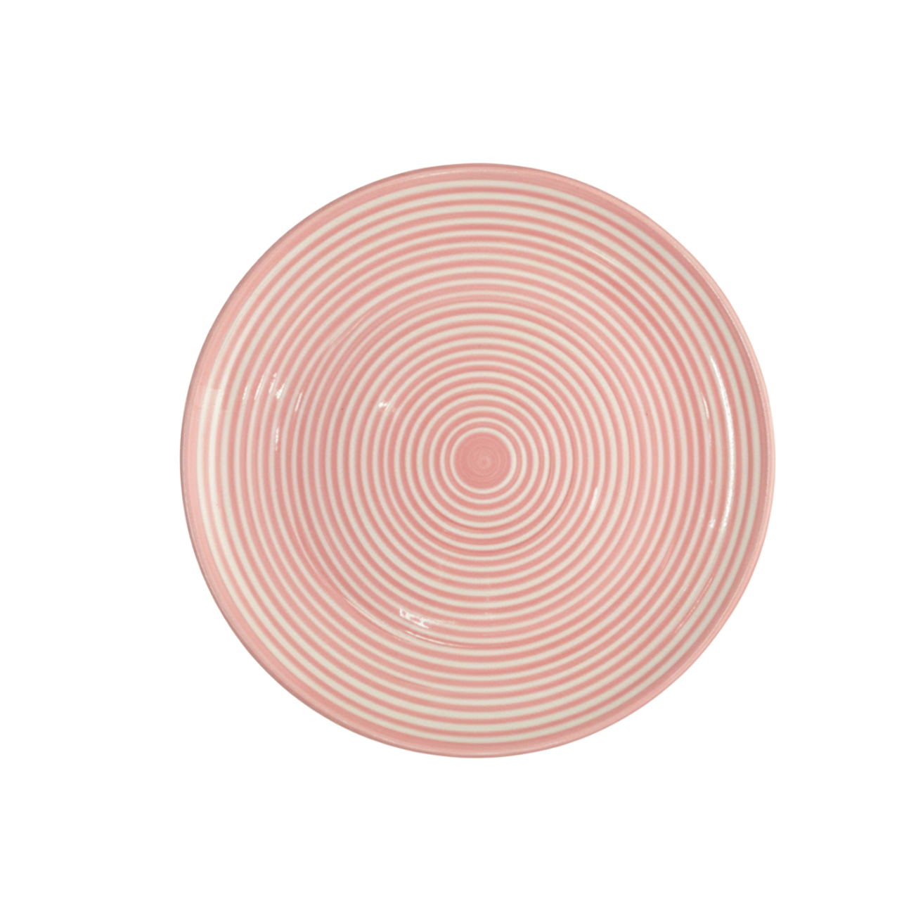 Assiette Classic Stripe Rose Casa Cubista