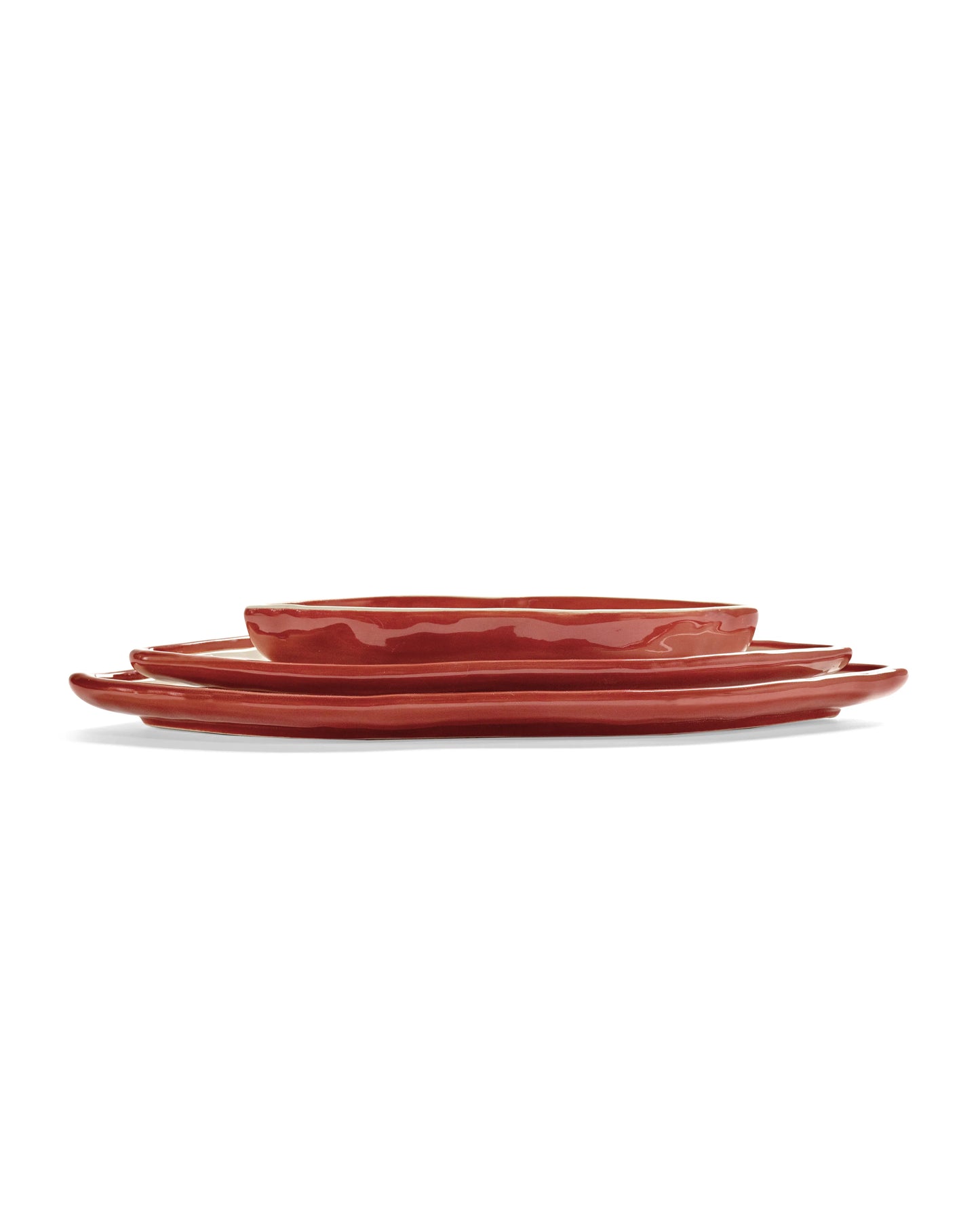 Serving dish set/3 Lips - Moldable Objects