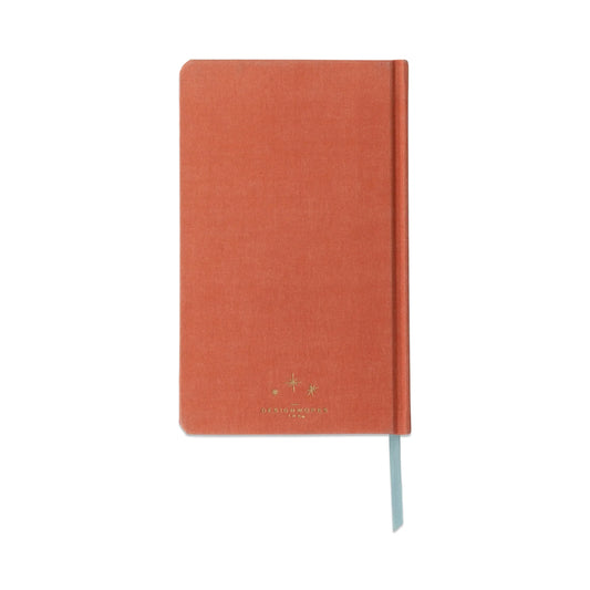 Carnet relié en toile - Soleil Terracotta