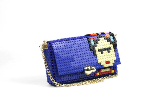 Sac lego Frida bleu