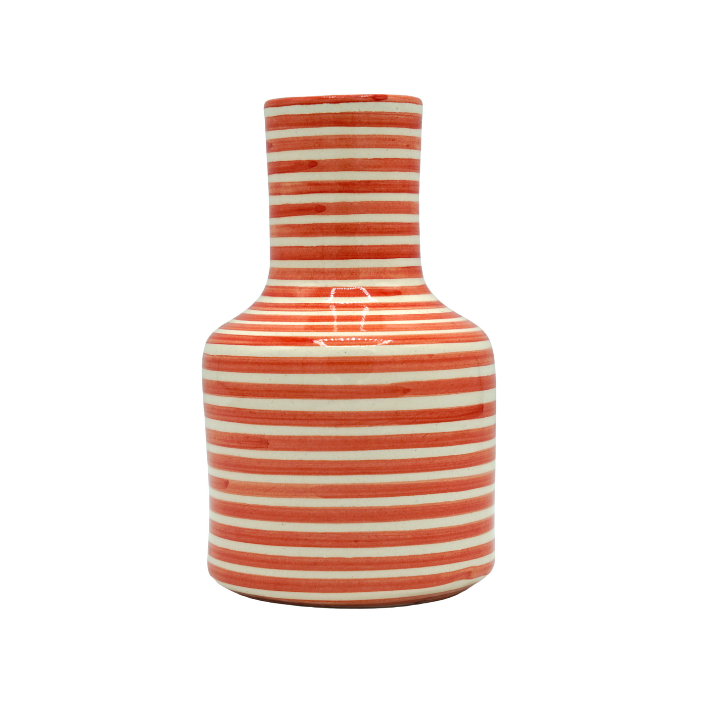 Mini vase garafe Orange Classic Stripe Casa Cubista