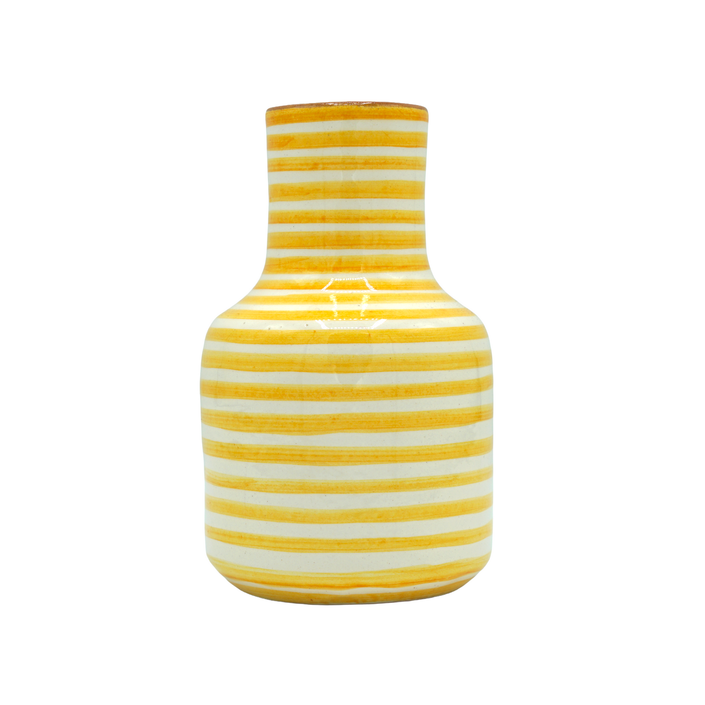 Mini vase garafe Jaune Classic Stripe Casa Cubista