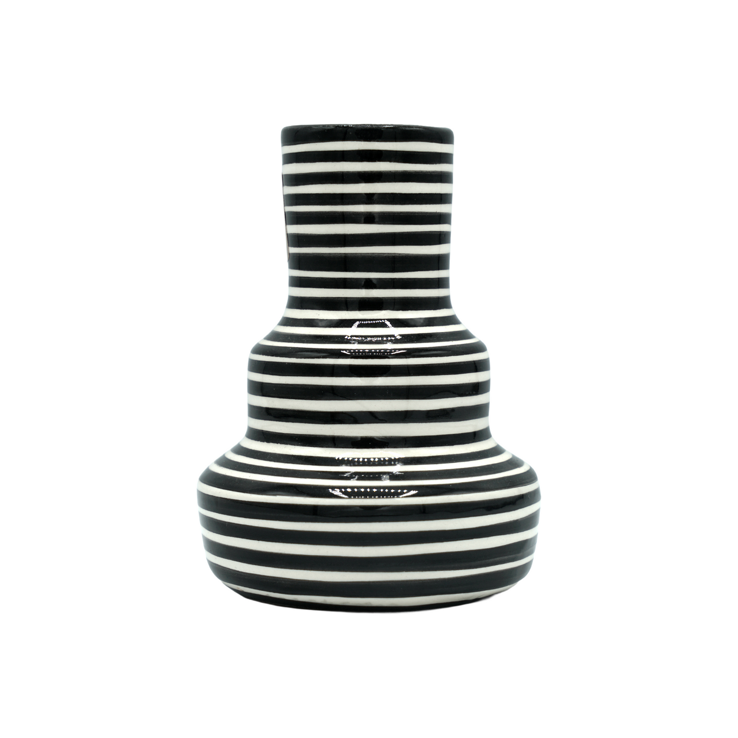 Mini vase escalier noir Classic Stripe Casa Cubista