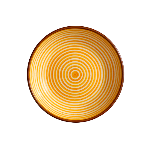 Saladier Jaune Medium Classic Stripe Casa Cubista