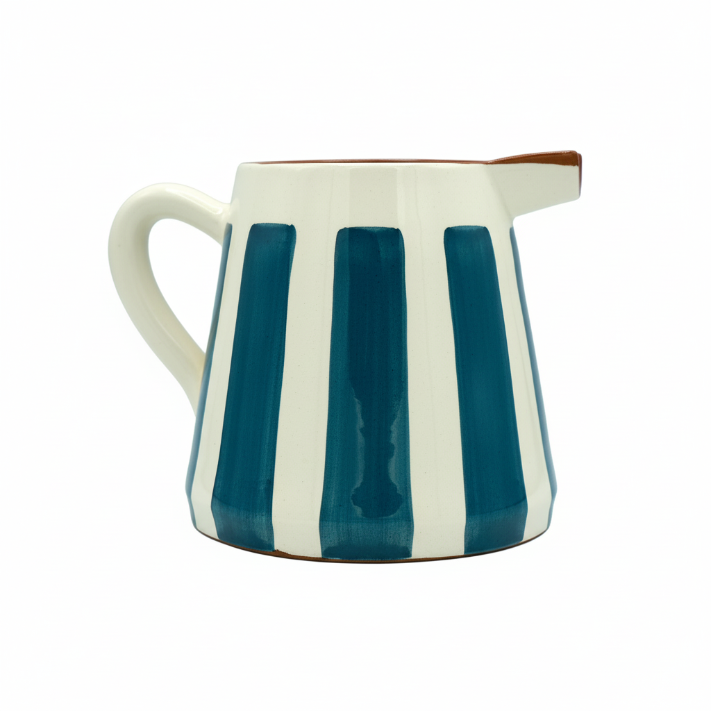 Casa Cubista Stripe Pitcher