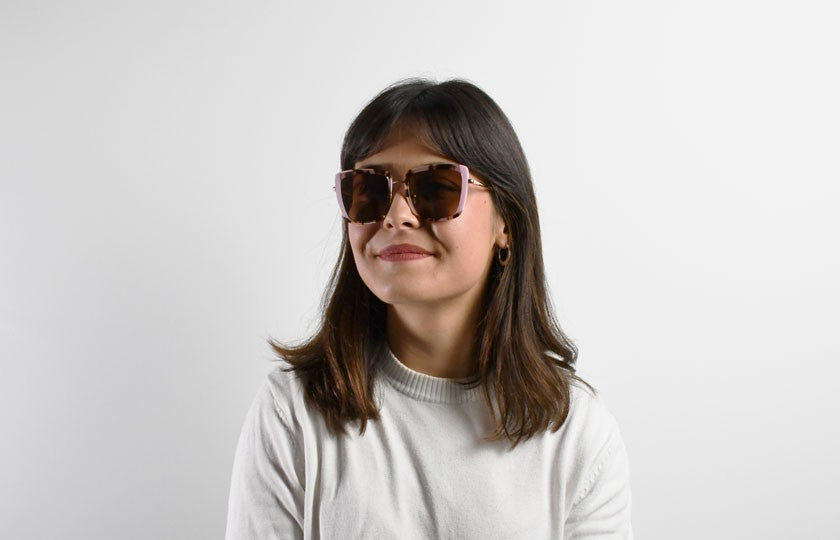 Lunettes Carla rose - BINOCLE