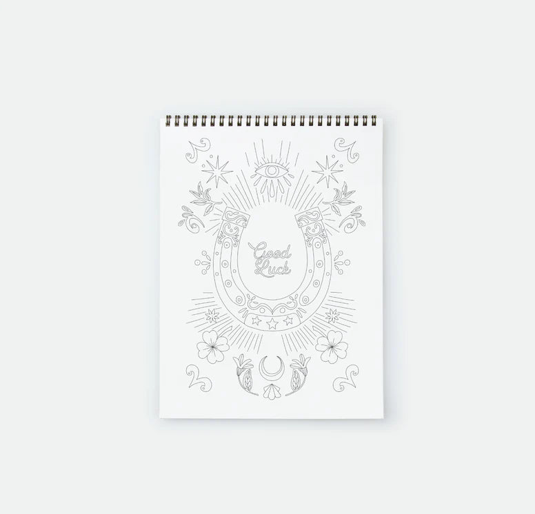 Livre de coloriage Exotic Bathtub