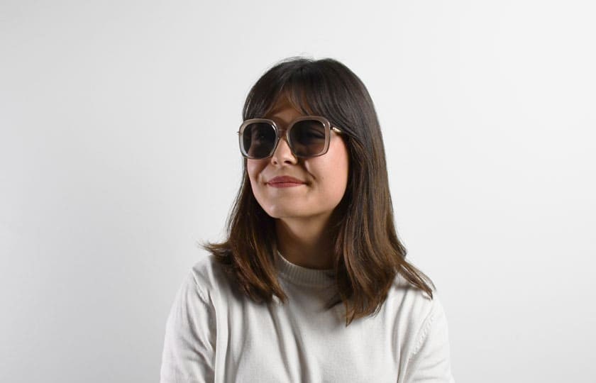 Lunettes Diana grise - BINOCLE