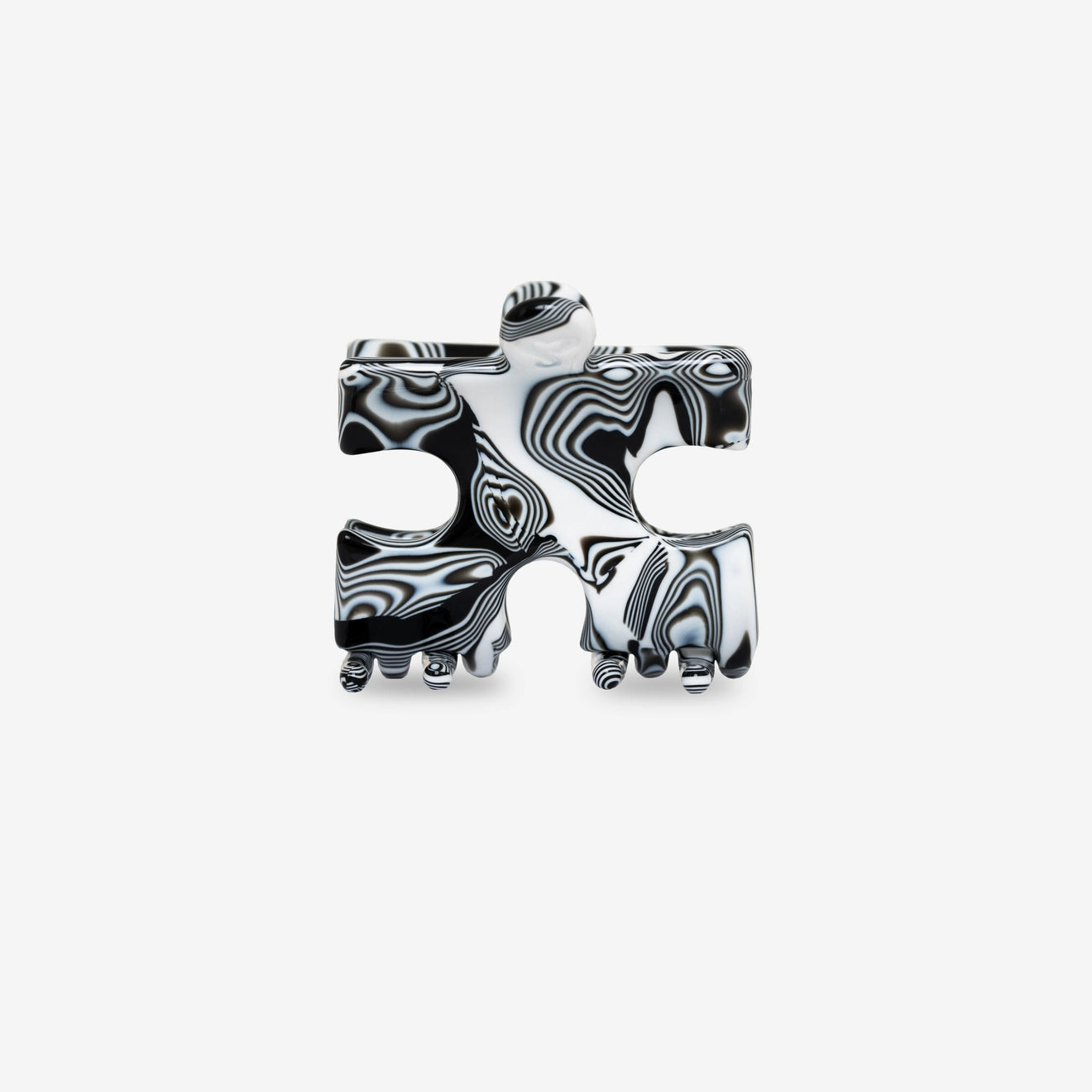 Barrette - Puzzle Shadow Ink