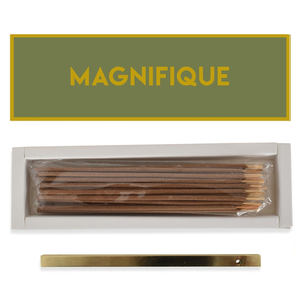 Bâtonnets d'encens Magnifique mimosa avec support