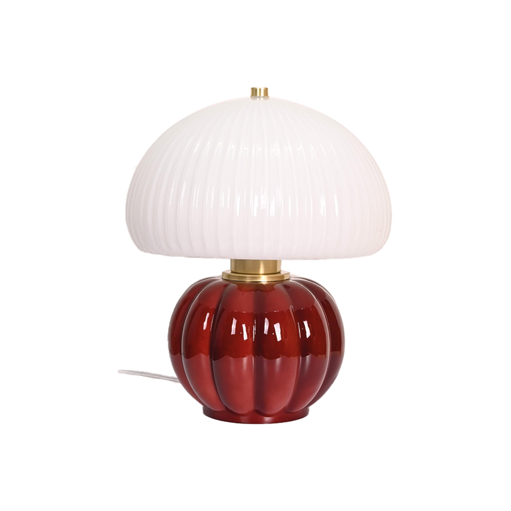 Lampe Madeleine burgandy