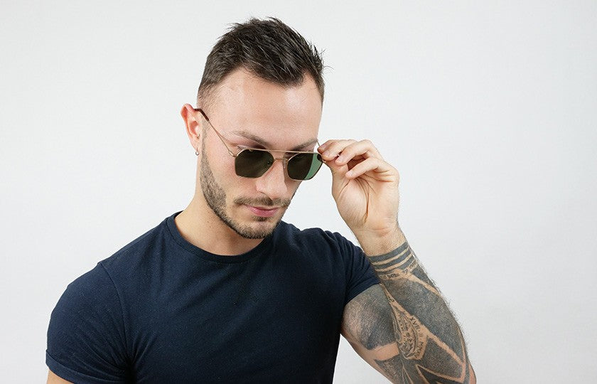 Lunettes Lewis or - BINOCLE