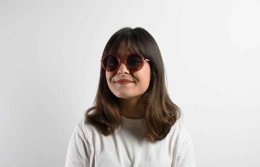 Lunettes Monica rouge - BINOCLE