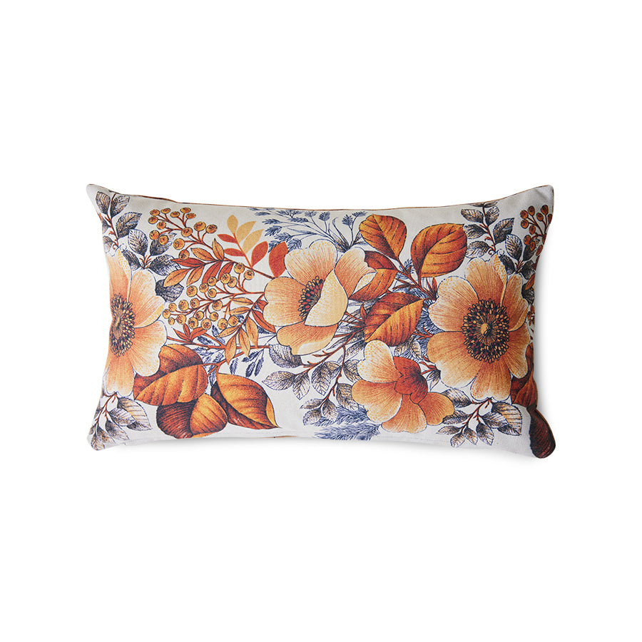 Coussin imprimé botanique