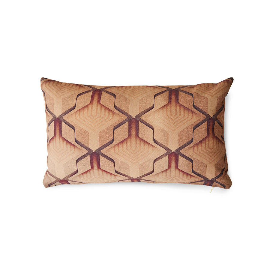 Coussin imprimé botanique