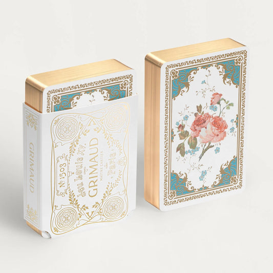 No. 201: Grimaud Playing Cards (Coral Red)