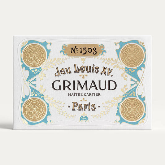 No. 201: Grimaud Playing Cards (Coral Red)