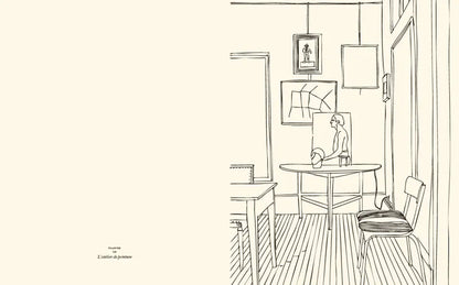Coloring and sticker book / The House - Zoé de Las Cases 